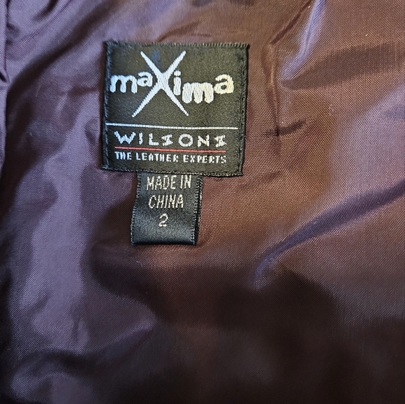 Vintage WILSON’S LEATHER Genuine Suede Mini Skirt – NWT Plum (Size 2) - Picture 11 of 11